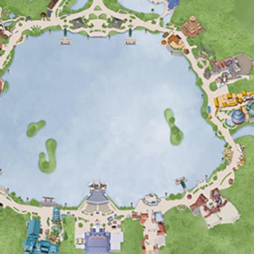 Epcot World Showcase Map - 27378