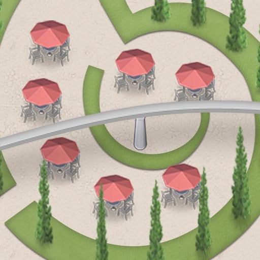 Picnic Area Disneyland Resort